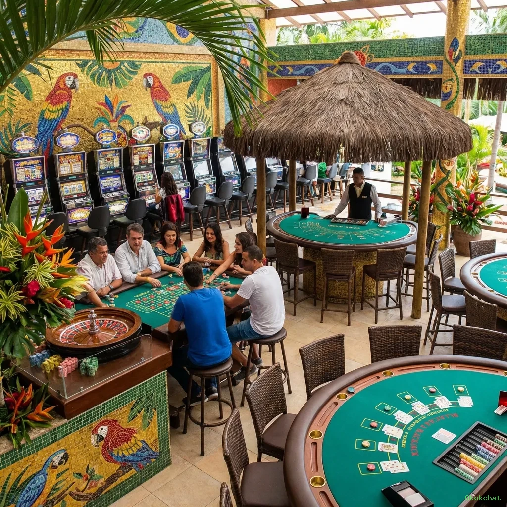 Cassino ao vivo Okokchat dealers